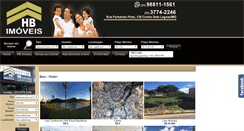 Desktop Screenshot of hbimovel.com.br